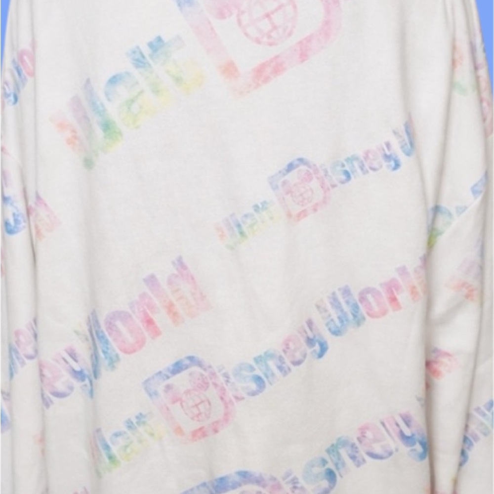 Disney Pastel Logo Women's Sweater 3X - Picture 3 of 7